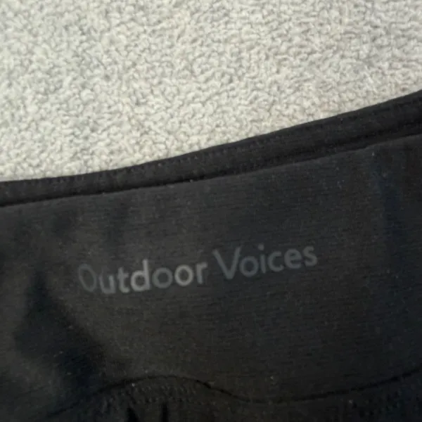 Outdoor Voices Active Skort Women's Small Black Wrap Shorts Tennis Golf - Image 9