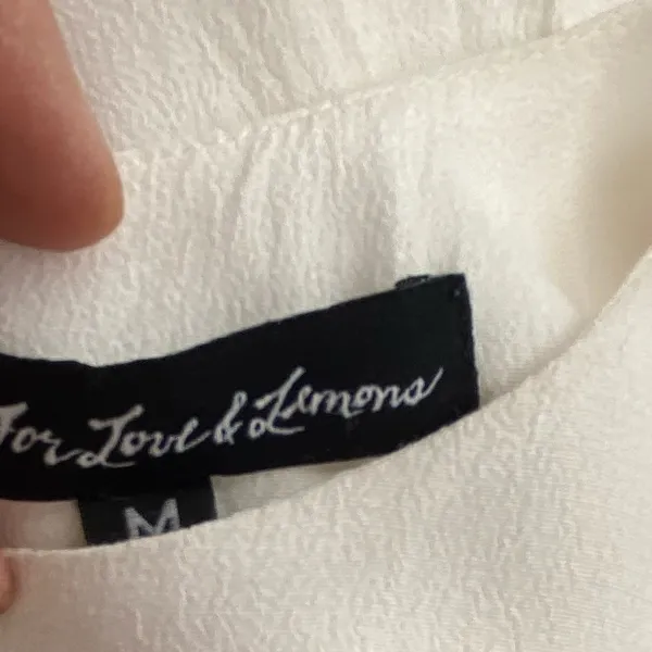 For Love & Lemons Dress‎ White - Image 7