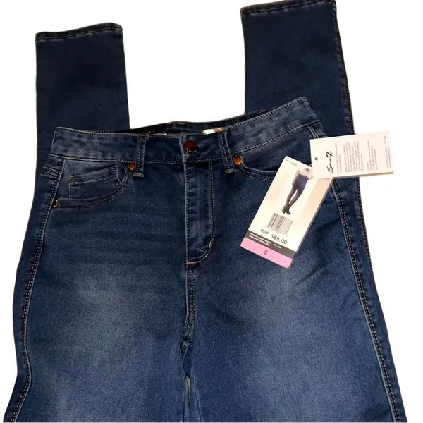 Seven 7 brand skin fit jeans! Nwt! High rise skinny! - Image 3