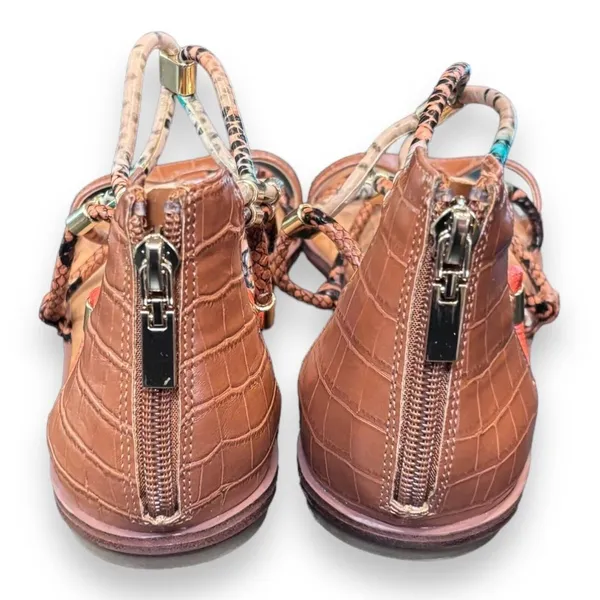 Aldo women Occeran Flat Caged‎ Sandals Sz 8 - Image 3