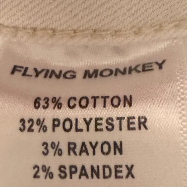NEW Bohme sz 30 Women Flying Monkey Two Tone Cropped Colorblock Jeans Streetwear - Image 15