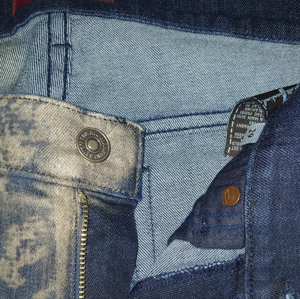 7 For All Mankind Size 29 Floral Metallic Brocade Textured Denim Jeans - Image 10