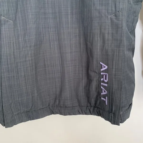 Ariat Highland Ladies Jacket Lava Beach Grey Lavender Womens Small Equestrian - Image 5