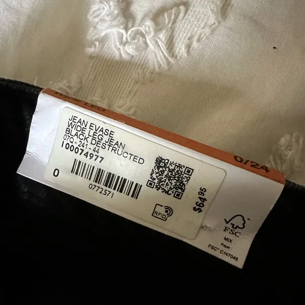 Garage BRAND NEW wide leg jeans - Image 5
