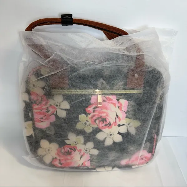 Travel Toiletry Bag Organizer hanging Makeup floral printed - Image 5