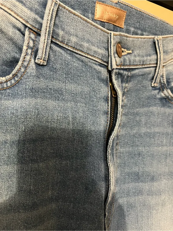 New MOTHER The Hustler Ankle Fray Jeans – Size 32” (Not Plus Size) - Image 6