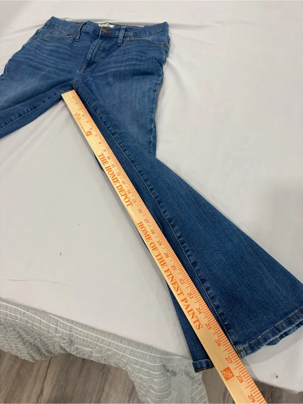 Madewell Cali Demi-Boot Jeans 30T - Image 9