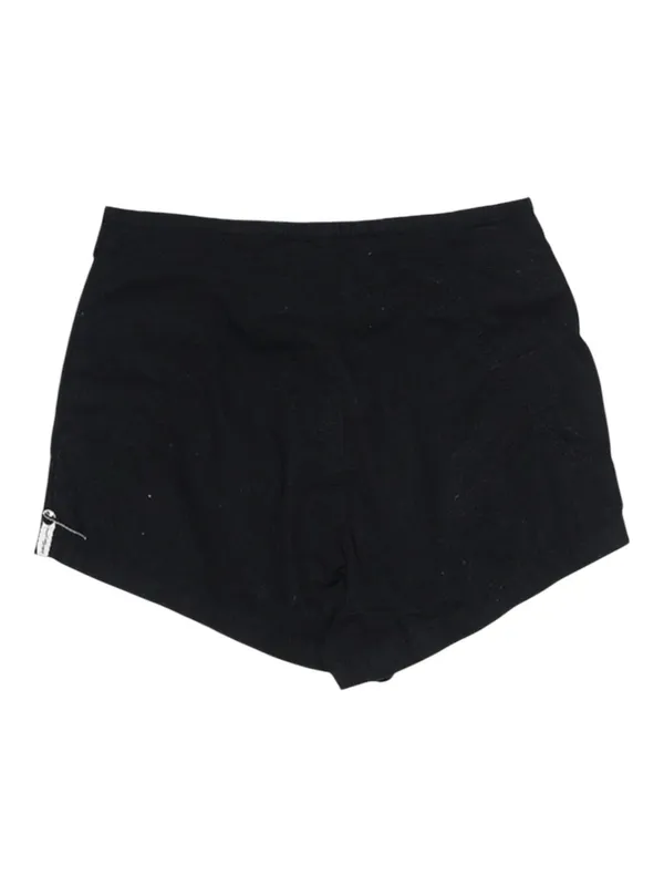 One Teaspoon ✌︎︎ High Waist Exposed Zip Front Lightweight Shorts ✌︎︎ Black XXS - Image 7