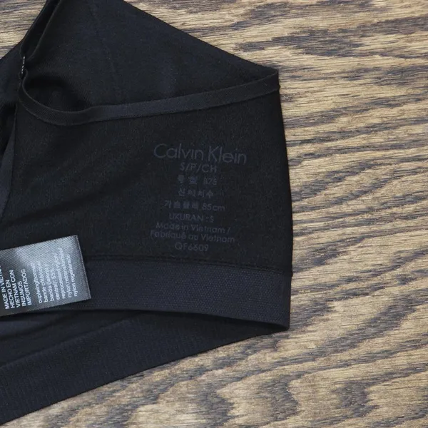 NEW Calvin Klein Convertible Straps Wirefree Fusion Flex Balconette Black S - Image 6