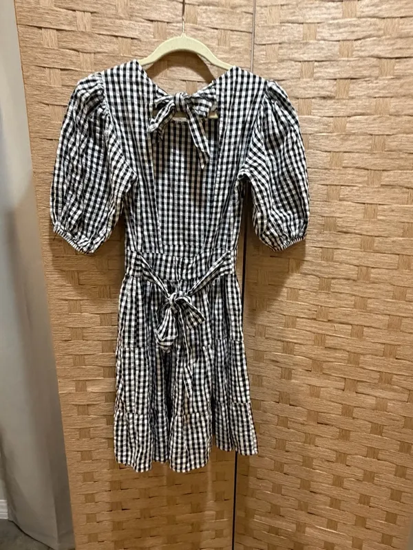 FAITHFULL THE BRAND Lizzy gingham mini dress size 4 NWOT - Image 5