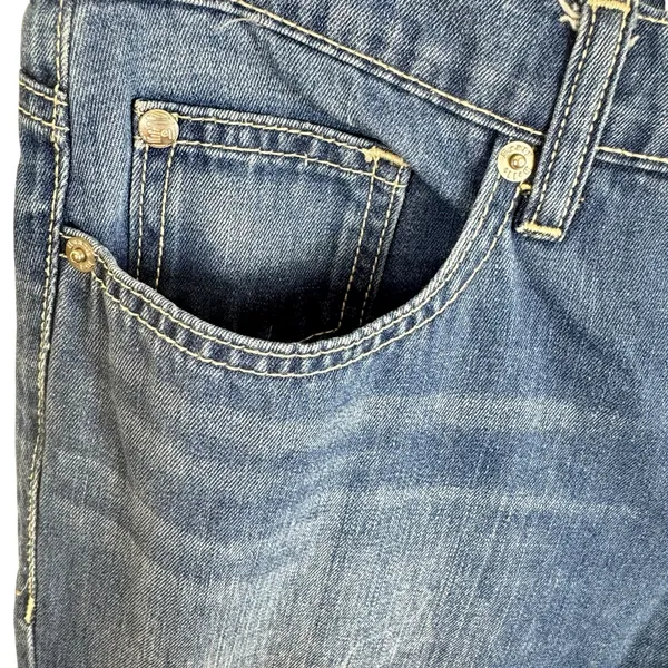 Henry & Belle Medium Wash 100% Cotton Low Rise‎ Boot Cut Jeans Pockets Size 27 - Image 4