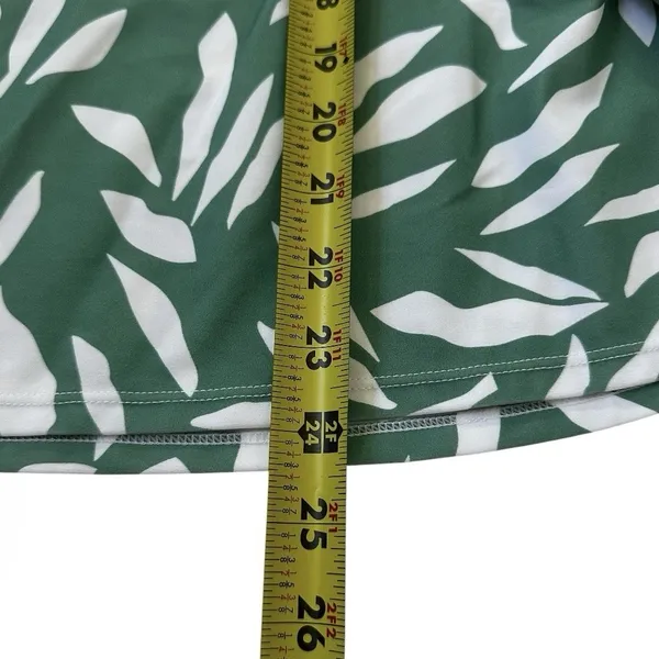 Body Flirt Women's Size 14 Tankini Top Swimsuit Swimwear Green NWT | 58-43 - Image 3