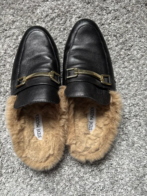 Steve Madden Flats fur - Image 2