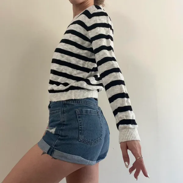 Forever 21 Striped Sweater Basic Essential - Image 4