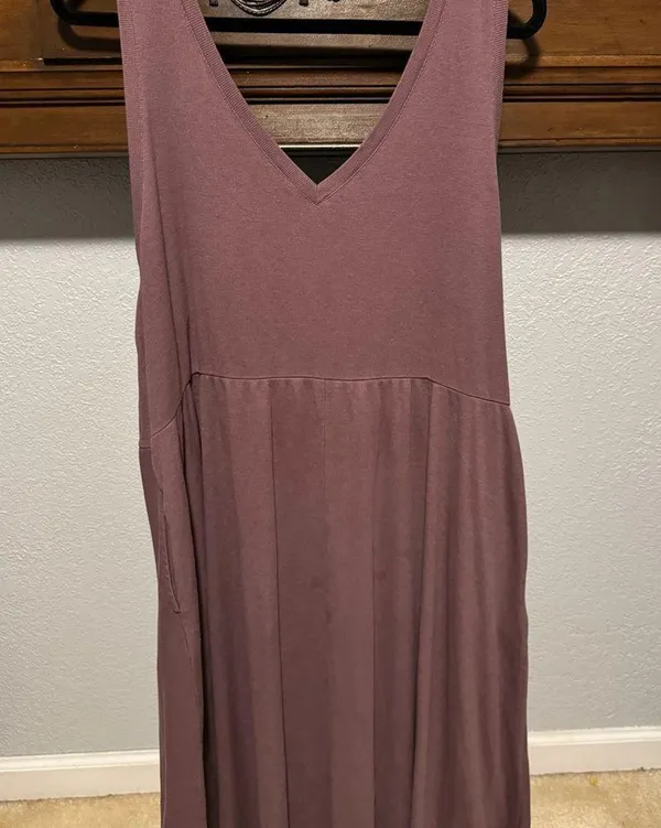 A New Day Sleeveless Mauve Dress - Image 2