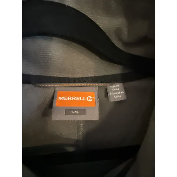 Merrell Aeroblock Womens Full Zip Jacket Large Fleece Lined Outdoors Hiking Blue - Image 2