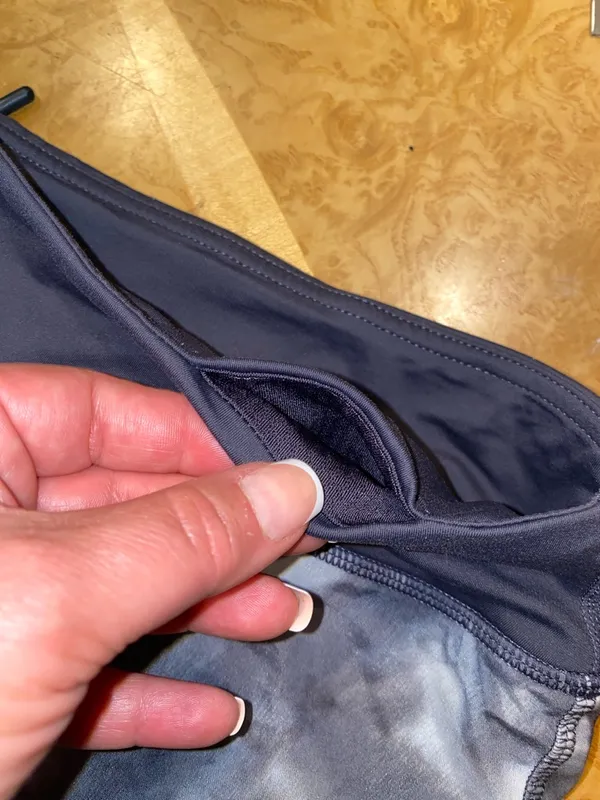 Rare Lululemon Run Resolution Skirt II Size 4 Coal Vapor Spray Dye Tinted Canvas - Image 12