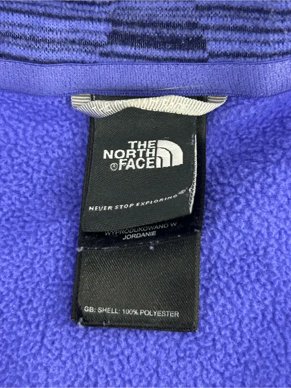 The North Face Purple Fleece Pullover Size XL - Image 9
