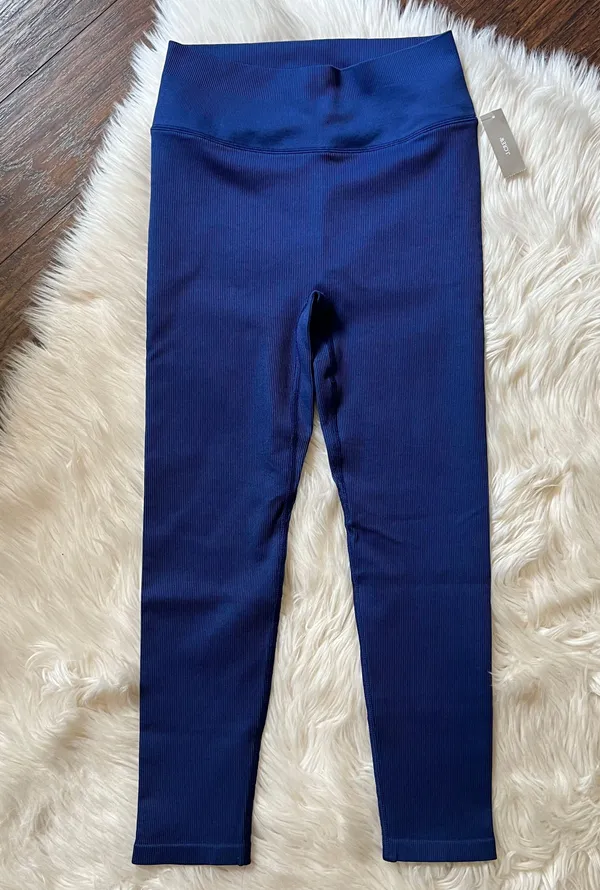 J.Crew SculptStretch High-Rise Ribbed Leggings - Image 4