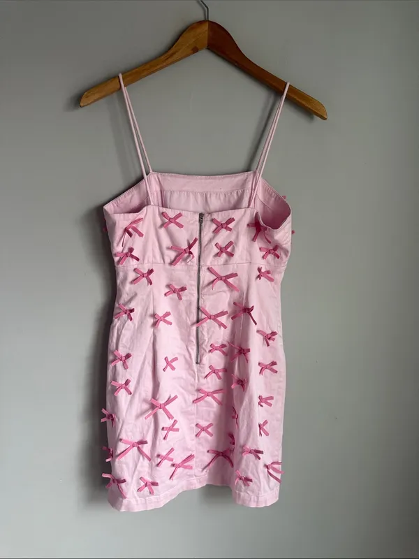 Anthropologie The Brynne 3D Spaghetti-Strap Dress 6 - Image 3