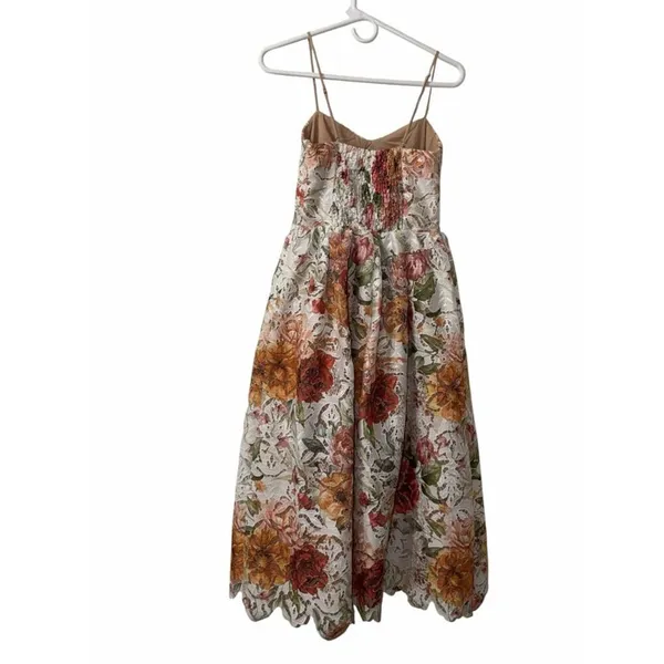 Lucy Paris Floral Print Midi Dress(Size XS) - Image 6