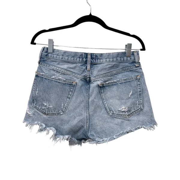 Agolde Vtg Cut Off Denim Shorts Women Size 26 Distressed Boho Festival - Image 2