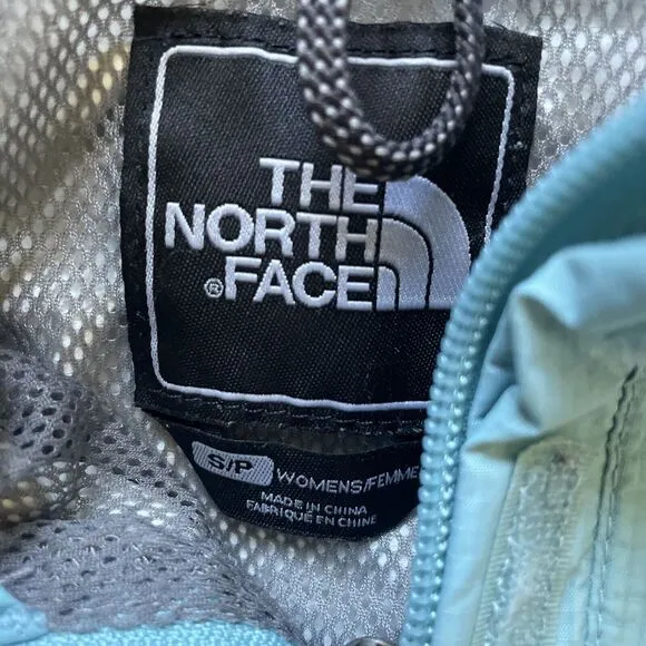 The North‎ Face HYVENT Blue Hoodie Jacket Full Zip Women's Size SMALL - Image 2