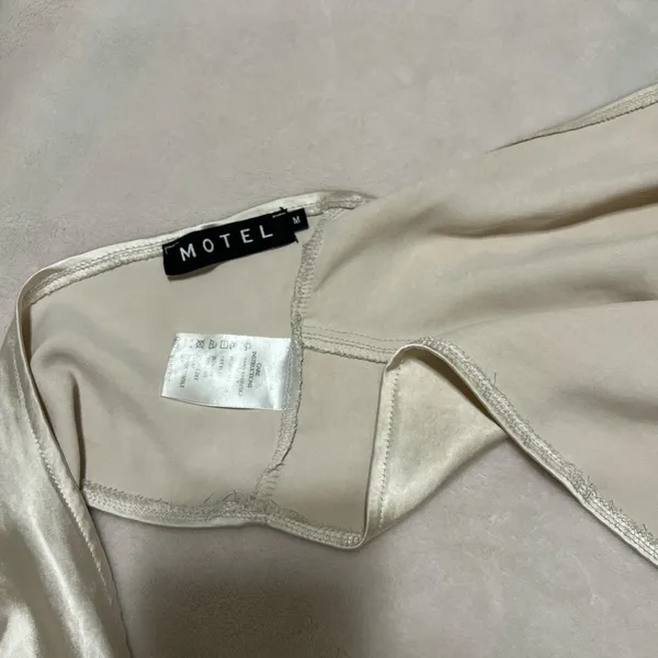 Motel Satin Halter Top - Image 3