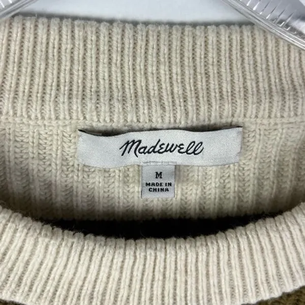 Madewell Patch Pocket Stripe Pullover‎ Sweater M - Image 9