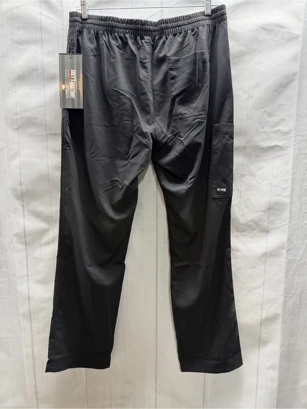 Grey's Anatomy NWT Black 5 Pocket Elastic Contrast Drawcord Scrub Pants Large - Image 4