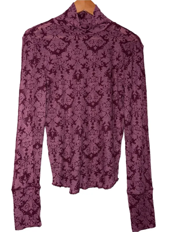 Free People You And I Long Sleeve Acai Size Large NWOT - Image 5