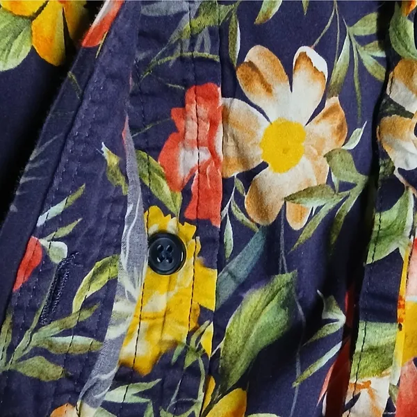 Marissa Webb Women's Dress Size 2 Floral Puff Sleeve Button Front Cottage - Image 9