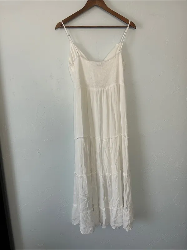 Justify White Tie-Front Maxi Sundress - Image 4