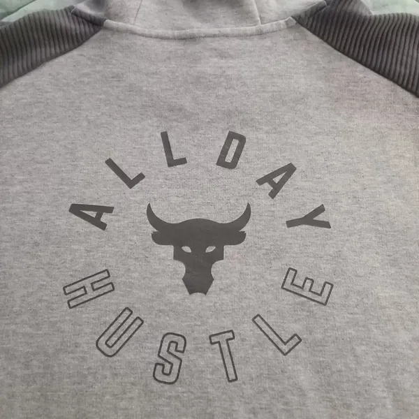 Under Armour Project Rock Oversized Hoodie Size L - Image 4