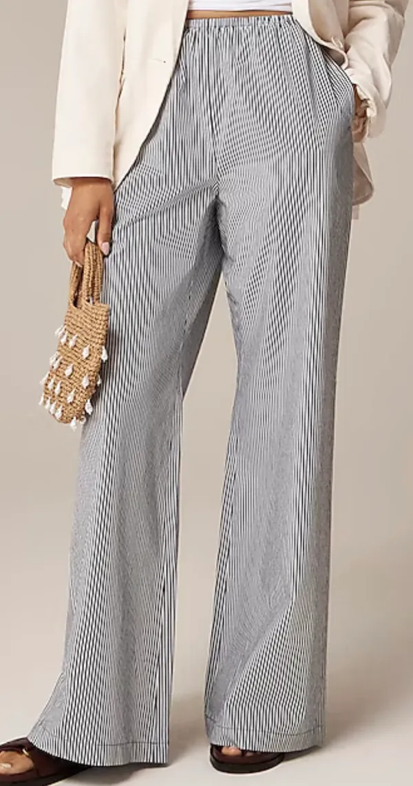J.Crew Cosmo Pant Oxford Stripe - Image 2