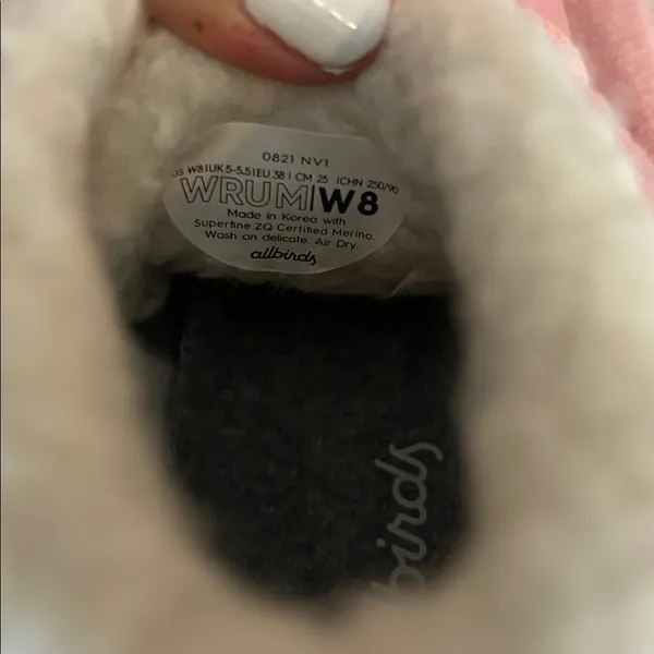 Allbirds Women's‎ Pink High-Top Shoes Sherpa - Image 6