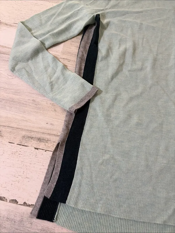 Smartwool Mint Green Shadow Pine Pocket Sweater merino wool - Image 4