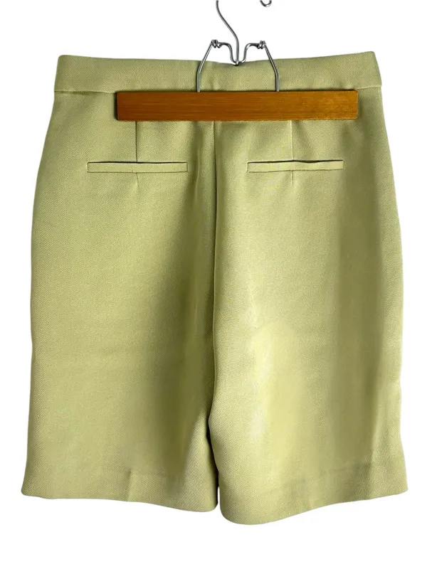 Aritzia Babaton Borna High-Rise Tailored Trouser Shorts light Sage Agency chic 0 - Image 6