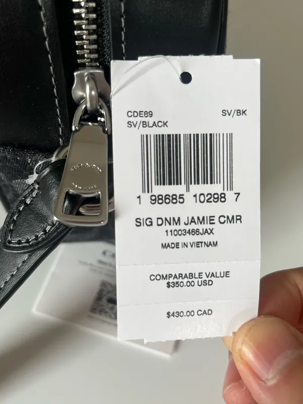 Coach Jamie Camera Bag In Signature Denim - Image 5