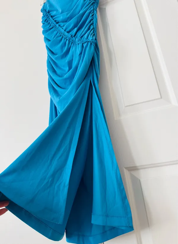 AntiSocialSocialClub Anthropologie Celandine The Gabbie Strapless Ruched Tube Dress, Size MP - Image 8