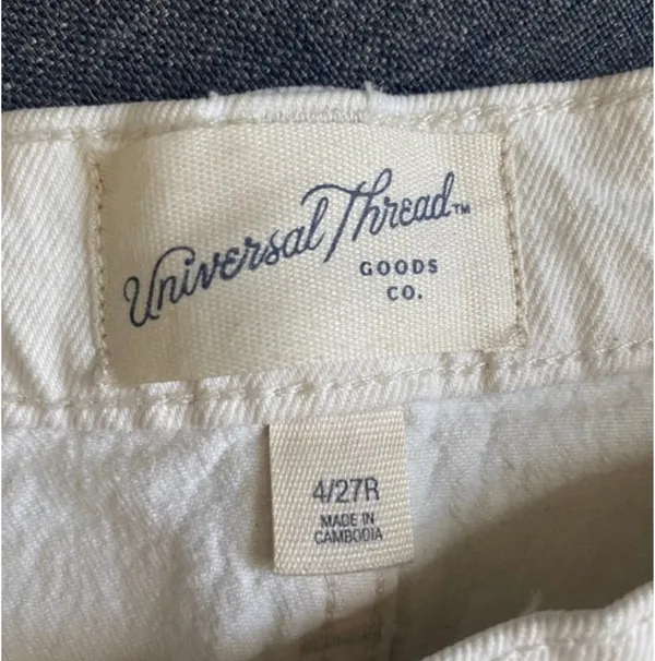 Vintage high waisted jeans size 4 White - Image 5