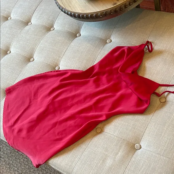 Intimately Free People Red Mini Slip Dress Size XXS - Image 3