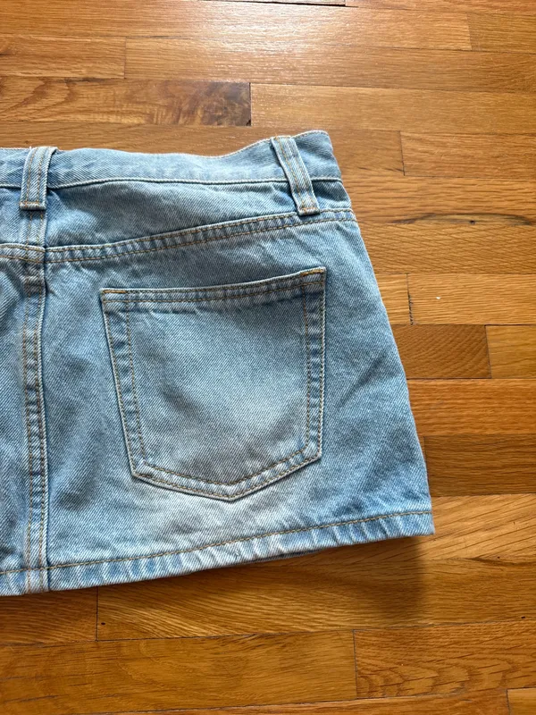 Urban Outfitters Skirt Mini Denim - Image 6