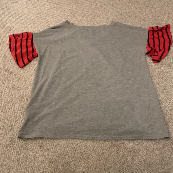 Ohio State Gameday Couture Ruffle Sleeve TShirt Sz L - Image 6