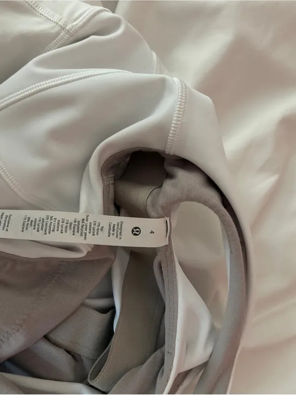 lululemon athletica White Fit-and-Flare Mini Dress - Image 3