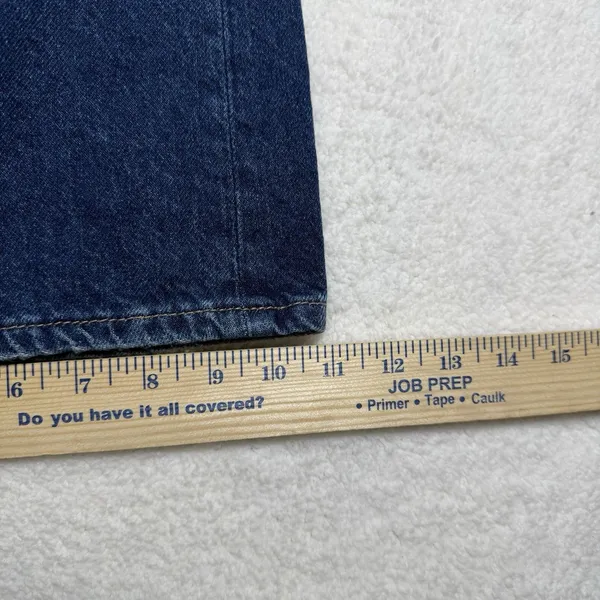 We The Free Womens Tinsley Baggy Jeans Size 31 High Rise Straight Leg Festival - Image 9