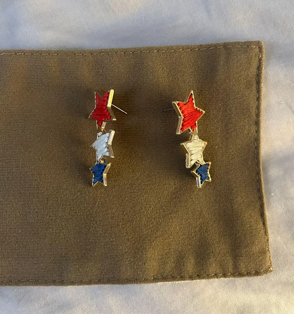 Boutique Fourth If July Star Earrings Multiple - Image 3