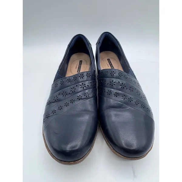 Clarks‎ Loafers Women's Collection Cushion Soft Navy Blue 7.5M - Image 5
