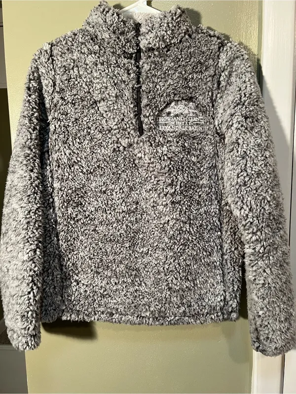 MV Sport Womens Size Small Sherpa Sweatshirt Quarter Zip Thousand Islands Winery - Image 3