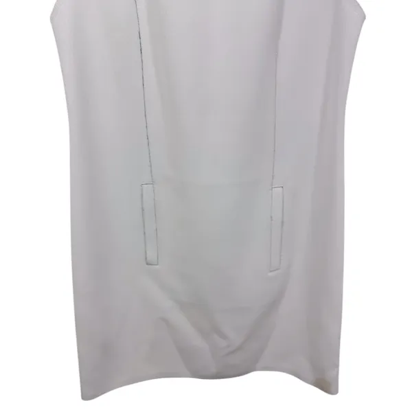 T Alexander Wang Sleeveless‎ Shift Dress White 6 - Image 9